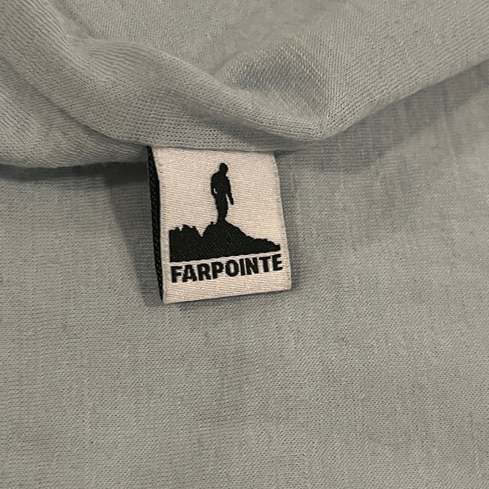 Farpointe Men's Light Blue Wool Hooded Layer - Picture 8 of 8